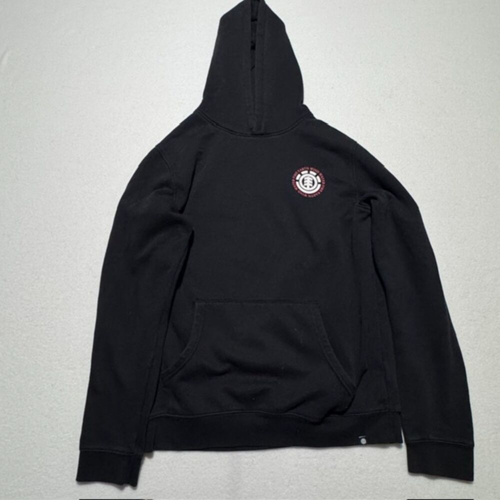 Element Skateboards Hoodie Black Wind Water Fire Earth Logo Youth XL / 16